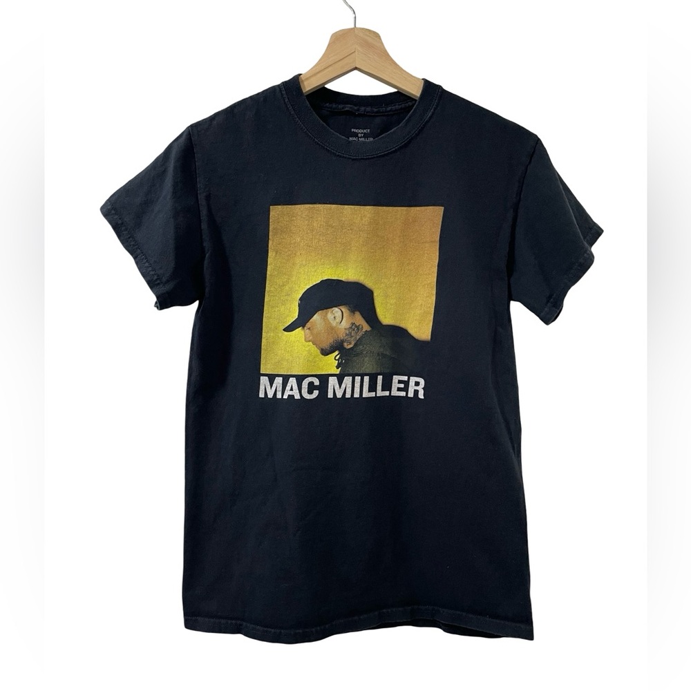 MAC MILLER Black Graphic Short Sleeve Tee
